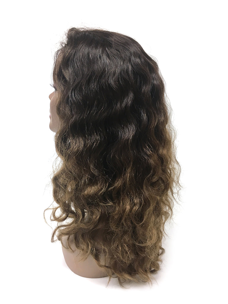 Half Wig 100% Human Hair in French Wave 14" - Hairesthetic