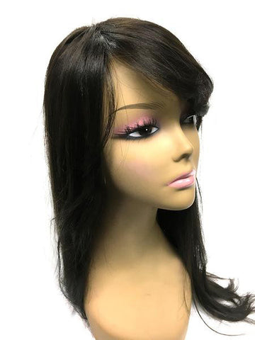 Hair Topper with Straight - 100% Human Hair 12" - Hairesthetic